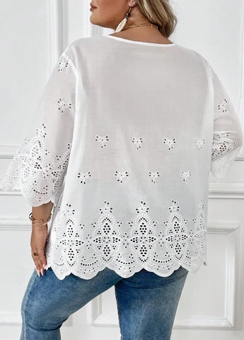 Біла блуза SHEIN