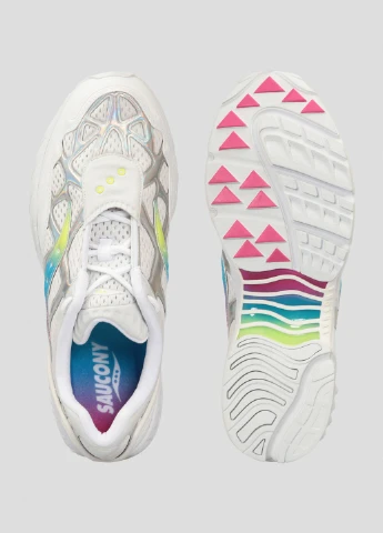 Кроссовки Grid Web Saucony белые всесезоны (253268101)