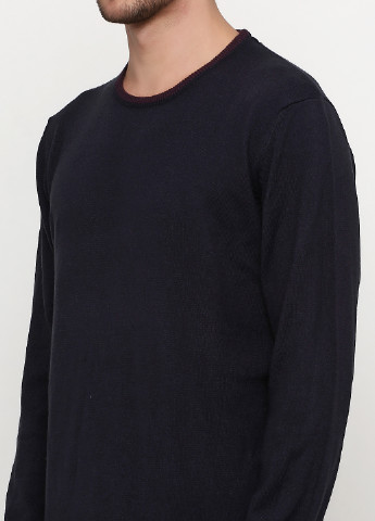 Темно-синій демісезонний джемпер джемпер Solid