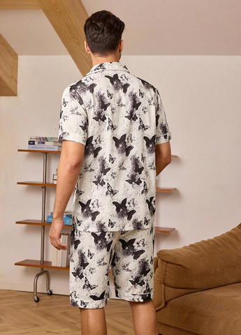 Пижама (рубашка, шорты) SHEIN (332389292)