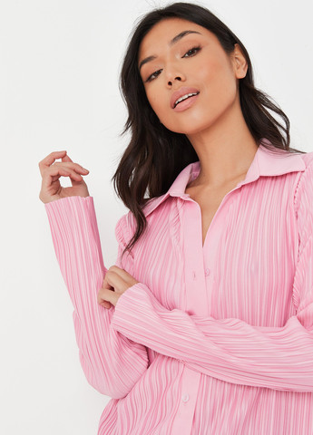 Светло-розовая демисезонная блуза Missguided