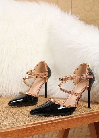 SHEIN Туфлі д'орсей чорний з штучна шкіра, китай — літо (341251267)