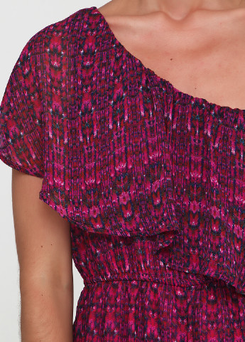 Комбинезон Miami комбинезон-шорты абстрактный пурпурный кэжуал