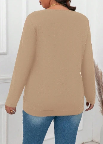 Бежева блуза SHEIN