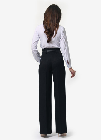 Черные кэжуал демисезонные прямые брюки Lada Lucci
