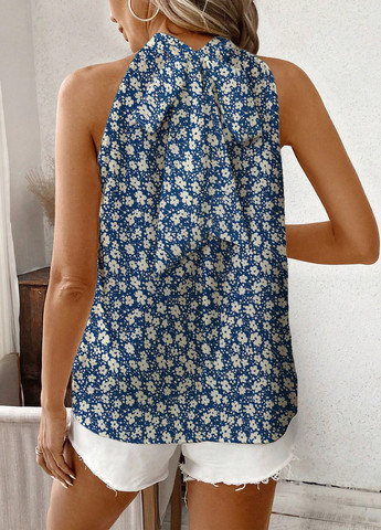 Синяя блуза SHEIN