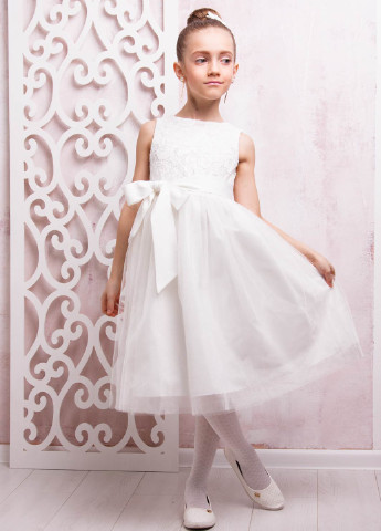 Молочное платье Sofia Shelest (23785509)