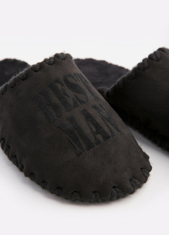 Темно-серые тапочки Family Story
