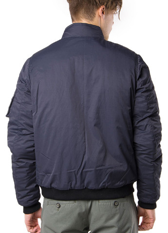 Темно-синяя демисезонная куртка MR 520