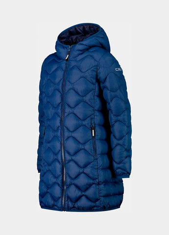 Темно-синяя зимняя куртка CMP KID G COAT FIX HOOD