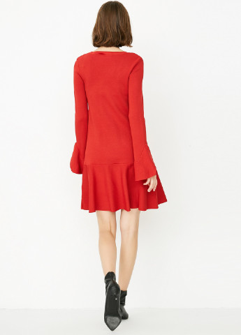 Красное платье Only