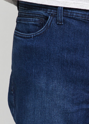 Синие демисезонные прямые джинсы BIG & GRAYS