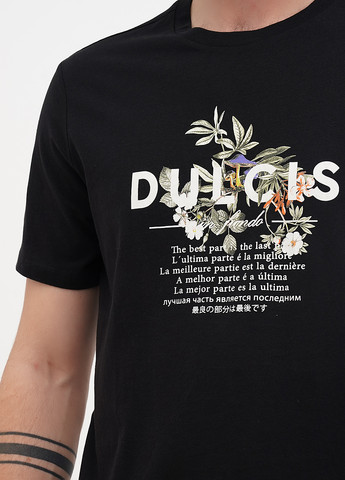 Черная футболка H&M