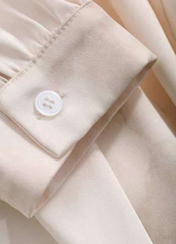 Кремова ділова, коктейльна сукня кльош SHEIN тай-дай