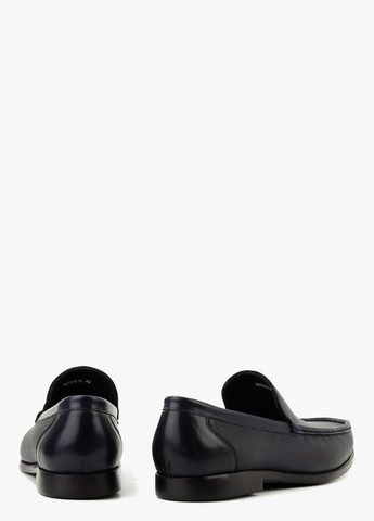 Темно-синие классические, кэжуал туфли Le'BERDES без шнурков