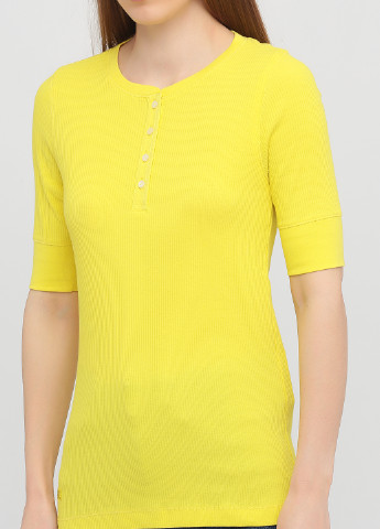 Желтая летняя футболка Ralph Lauren
