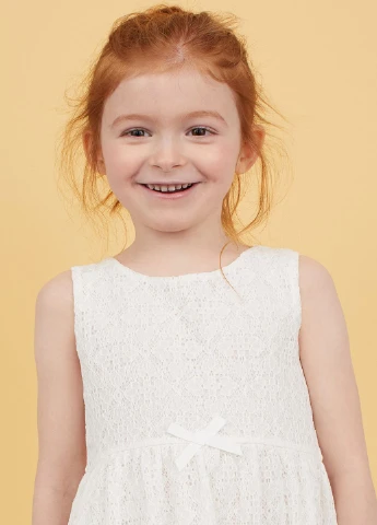 Белое платье H&M (223458591)