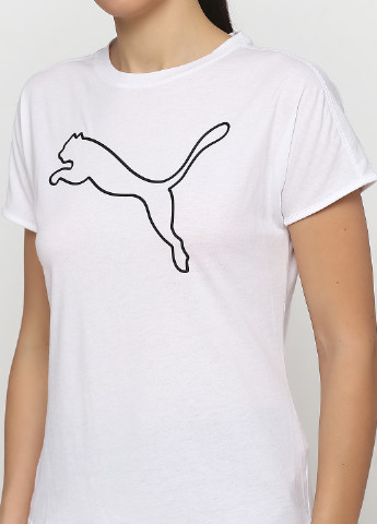 Белая всесезон футболка Puma PUMA Cat Tee