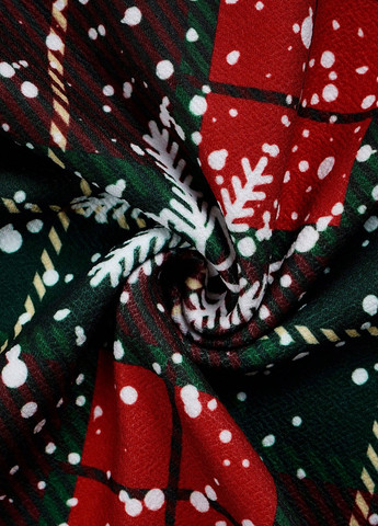 Красивый женский сарафан SHEIN с новогодним принтом