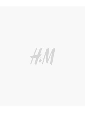 Шорты H&M однотонные светло-серые кэжуалы