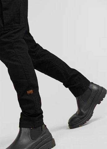 Черные кэжуал демисезонные карго брюки G-Star Raw