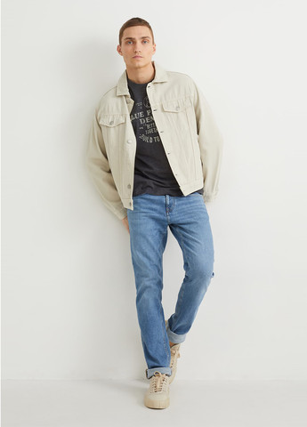 Темно-сіра футболка C&A