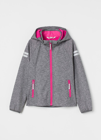 Серая демисезонная куртка H&M