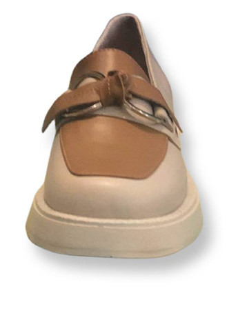 Nube Лофери лофери бежевий з натуральна шкіра, — демісезон (322778028)