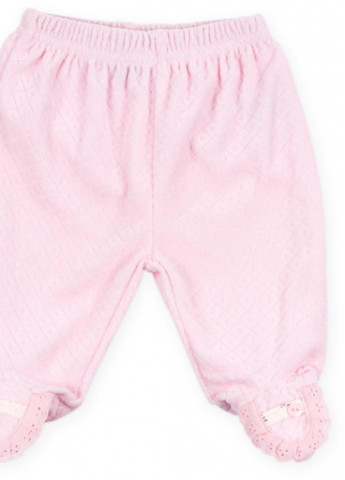 Розовый демисезонный костюм десткий велюровый розовый с кроликом (ep6149.3-6) Luvena Fortuna