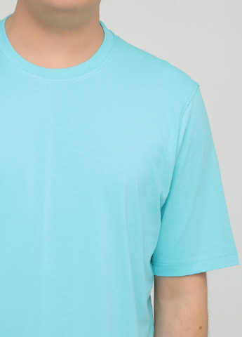 Бирюзовая летняя футболка Greg Norman