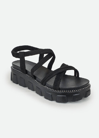 Зручні жіночі сандалі на платформі чорні 40 Fashion (227990547)
