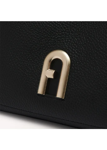Женская кожанная сумка WB00507BX0041O6000 Черная Furla PRIMULA S HOBO (252863962)