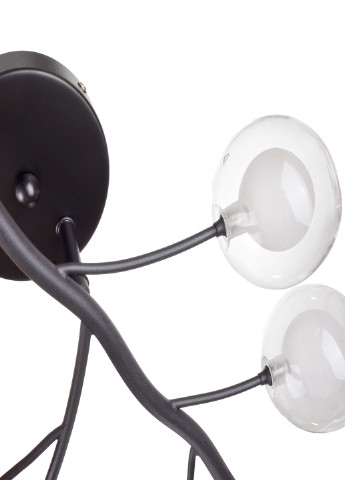 Стельова люстра на 8 лампочок BR-01 656C/8 G4 BK Brille (251891723)