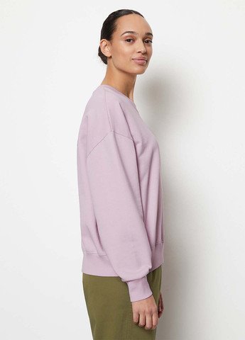 Светло-лиловый свитшот Marc O'Polo логотип без декора (330224143)