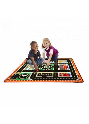 Дитячий килимок Рятувальні машини (з машинками) (MD19406) Melissa&Doug (254069527)
