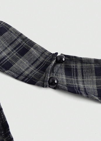 Темно-сіра кежуал сукня кльош SHEIN в клітинку