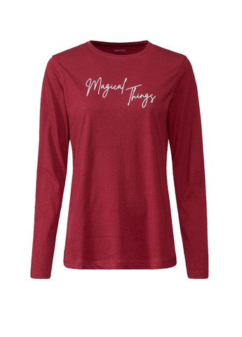 Бордова всесезон піжама (лонгслів, штани) лонгслів + брюки Esmara