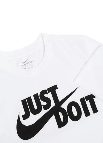 Біла футболка ar5006-100 Nike M NSW TEE JUST DO IT SWOOSH