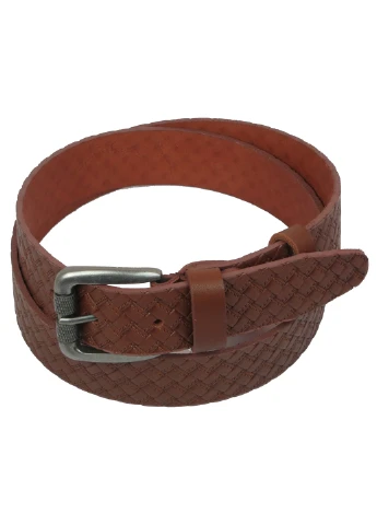 Мужской кожаный ремень 105-125х4 см Skipper (252413643)