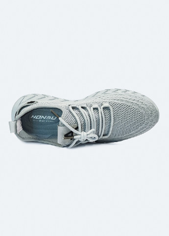 Світло-сірі Осінні чоловічі літні кросівки сірі на шнурках 44 Fashion