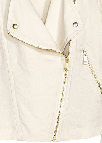 Світло-бежева демісезонна куртка H&M