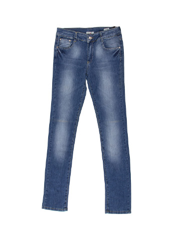 Синие демисезонные джинсы Marions