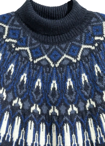 Темно-синій демісезонний светр H&M