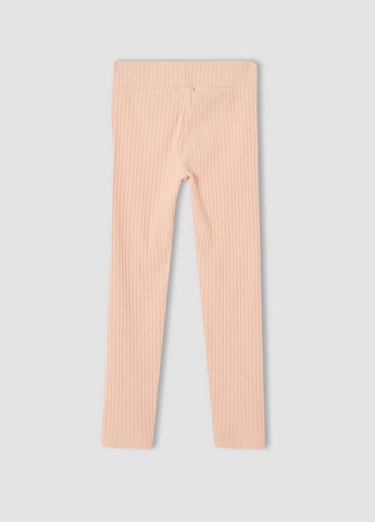 Персиковые демисезонные леггинсы DeFacto