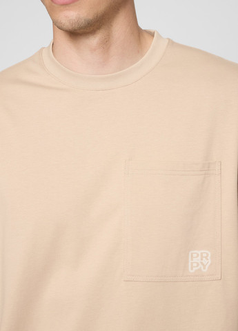 Бежева футболка PRPY