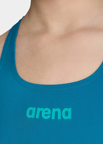 Светло-синий демисезонный купальник слитный Arena TEAM SWIMSUIT SWIM PRO SOLID