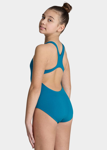 Светло-синий демисезонный купальник слитный Arena TEAM SWIMSUIT SWIM PRO SOLID