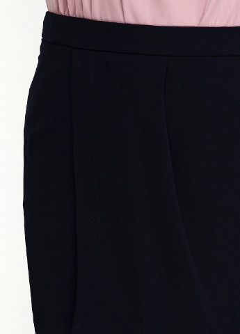 Темно-синяя офисная однотонная юбка Patrizia Dini мини
