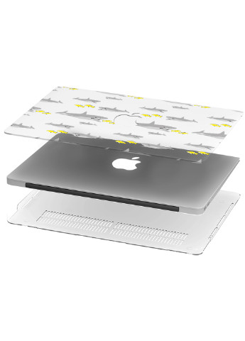 Чохол пластиковий для Apple MacBook Pro 13 A2289 / A2251 / A2338 Акула (Shark) (9772-1842) MobiPrint (218525013)