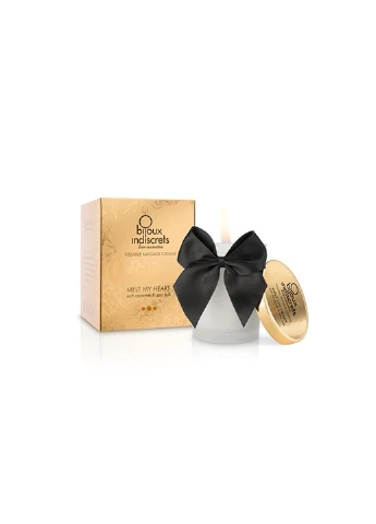 Масажна свічка MELT MY HEART солона карамель Bijoux Cosmetiques Bijoux Indiscrets (252383336)